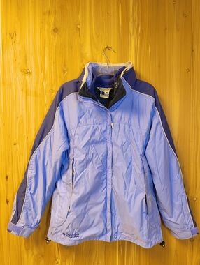 Columbia Women's Blue Ski Coat, Size XL